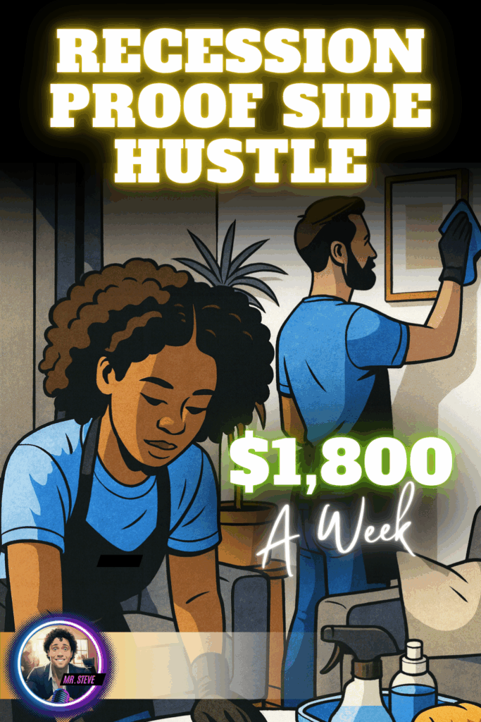 Proven $1,800 a Week Side Hustle in 2025 (Recession-Proof, No Degree & AI-Proof!)