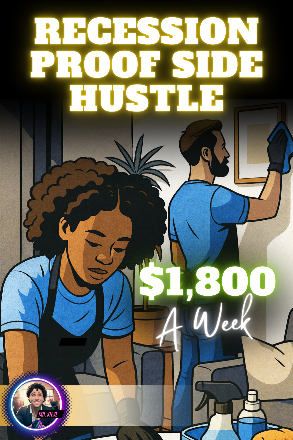 Proven $1,800 a Week Side Hustle in 2025 (Recession-Proof, No Degree & AI-Proof!)