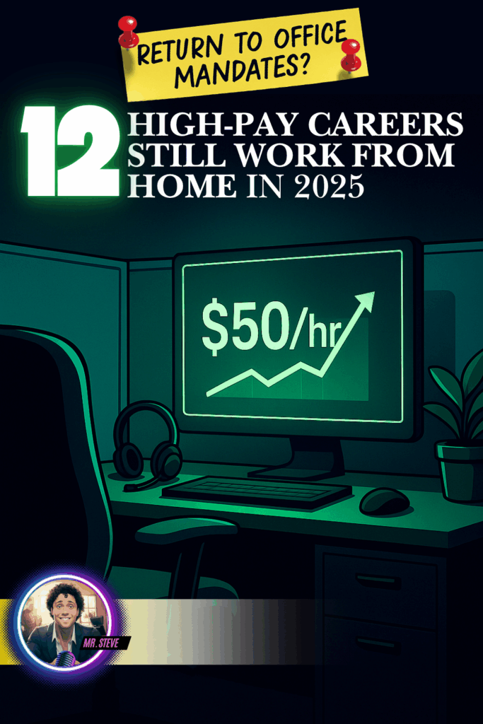 Return to Office Mandates? 12 High Pay Careers Still Work from Home in 2025