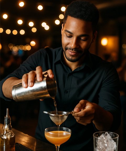 Easiest Side Hustles to Start in 2025, Bartending